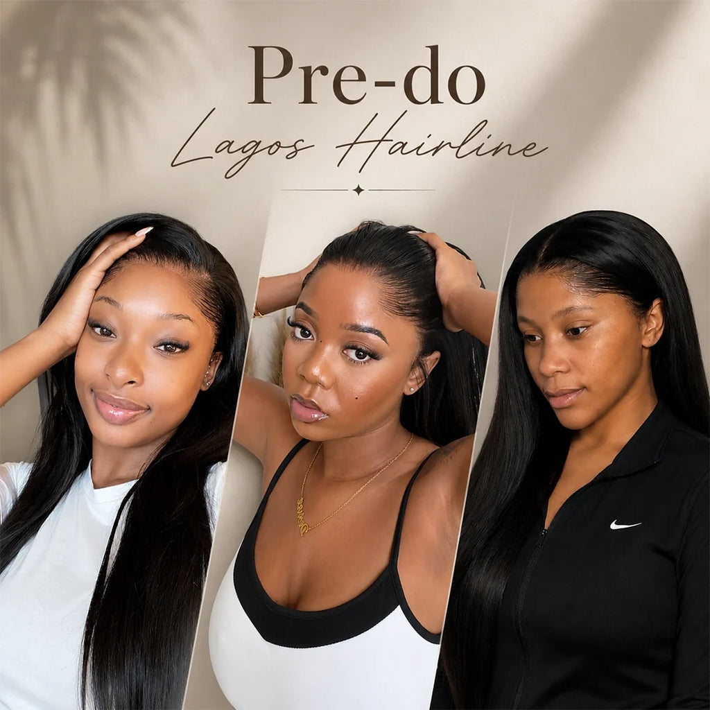 [noxx_zondi]'s Special Link Pre-do Lagos Hairline Flexi Fit Invisi Drawstring Cap Natural Black & Copper Ombre Highlights Silky Straight Glueless 13x4 Frontal HD Lace Wig Pre-Cut Lace