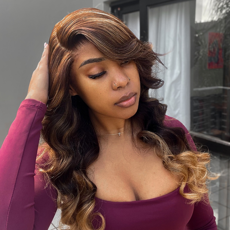 [vanessaablant]'s Special Link SouthKiss All-Day Comfort™ Wig 180% Density Sun-Kissed Blonde Ombre Highlight Loose Body Wave Glueless 7x6 Closure HD Lace Wig Pre-Cut Lace