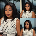 [keabetswe_masuku]'s Special Link Pre-do Lagos Hairline Flexi Fit Invisi Drawstring Cap Silky Straight Bob 13x4 Frontal HD Lace Wig Pre-Cut Lace