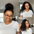 [paabi_]'s Special Link PreMax Wigs | Flexi-Fit Invisi Drawstring Cap 360 Lace HD Lace Natural Black & Brown Highlights Water Wave Wig Pre-Cut Lace