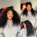 [bukeka.morobe]'s Special Link Pre-do Lagos Hairline Flexi Fit Invisi Drawstring Cap 200% Density New Fummi Curly Glueless 13x4 Frontal Lace Wig Pre-Cut Lace