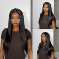 [f_aithhm]'s Special Link PreMax Wigs - Flexi-Fit Silky Straight Invisi Drawstring Cap & HD Lace & Regular Lace Glueless 13x4 Frontal Lace Human Hair Wig Pre-Cut Lace