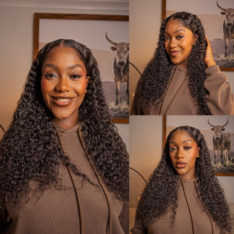 [judy_logan01]'s Special Link Pre-do Lagos Hairline Flexi Fit Invisi Drawstring Cap 200% Density New Fummi Curly Glueless 13x4 Frontal Lace Wig Pre-Cut Lace