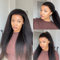 [_zeey_m]'s Special Link MyOwn-Fit™ 360 HD Lace Kinky Straight Wig Flexi-Fit Invisi Drawstring Cap & Pre-Cut Lace