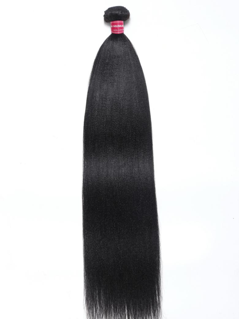 The UNice Hair Bundle 1 Pc/pack Yaki Virgin Human Hair image highlights HUMA, virgin hair straight straight straight straight straight straight straight straight.