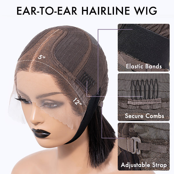 Worth | Stunning Highlight Body Wave Wide T Lace Wig