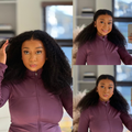 [tshia.smith]'s Special Link VolumeMAX™ 250% Density Flexi Fit Invisi Drawstring Cap Glueless 13X4 Frontal Lace HD Lace Kinky Curly Wig