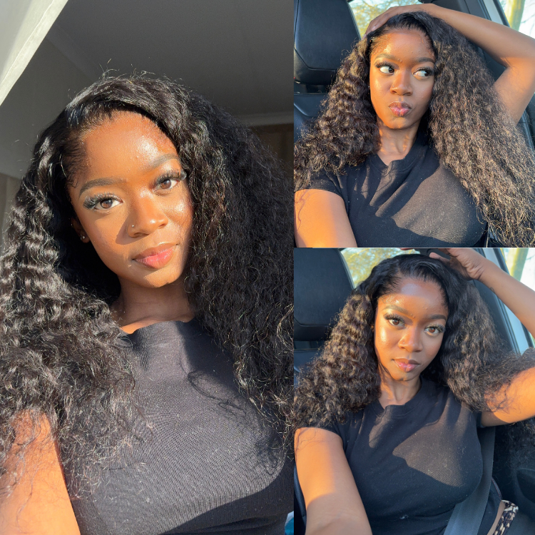[tsa.gunna_]'s Special Link Pre-do Lagos Hairline Flexi Fit Invisi Drawstring Cap 200% Density New Fummi Curly Glueless 13x4 Frontal Lace Wig Pre-Cut Lace
