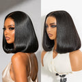 Vietnamese Hair Super Double Drawn Silky Straight Bob Wig Flexi-Fit Drawstring Cap 5x5 Closure Lace