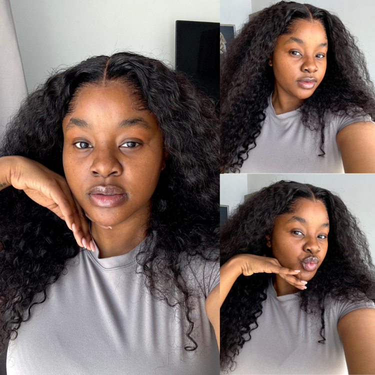 [nontomondlane]'s Special Link Pre-do Lagos Hairline Flexi Fit Invisi Drawstring Cap 200% Density Water Wave Glueless 13x4 Frontal HD Lace Wig Pre-Cut Lace