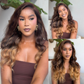 [nikkishange]'s Special Link SouthKiss All-Day Comfort™ Wig 180% Density Sun-Kissed Blonde Ombre Highlight Loose Body Wave Glueless 7x6 Closure HD Lace Wig Pre-Cut Lace