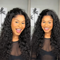 [forever.sheezuus]'s Special Link Pre-do Lagos Hairline Flexi Fit Invisi Drawstring Cap 200% Density Water Wave Glueless 13x4 Frontal HD Lace Wig Pre-Cut Lace