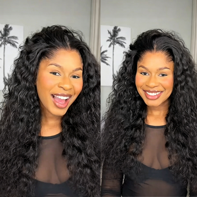 [forever.sheezuus]'s Special Link Pre-do Lagos Hairline Flexi Fit Invisi Drawstring Cap 200% Density Water Wave Glueless 13x4 Frontal HD Lace Wig Pre-Cut Lace