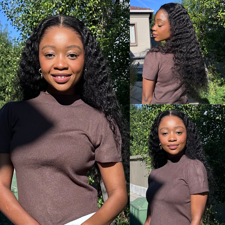 [corporatehousewifeza]'s Special Link Pre-do Lagos Hairline Flexi Fit Invisi Drawstring Cap 200% Density New Fummi Curly Glueless 13x4 Frontal Lace Wig Pre-Cut Lace