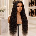 Outlet | #2 Dark Brown 26 inches Water Wave 100% Human Hair Wig