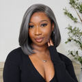 Worth I Salt and Pepper Glueless Minimalist HD Lace Wig