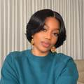 Worth I Mature Boss Style Affordable Closure Lace Short Pixie Cut Mid Part Wig 100% Human Hair