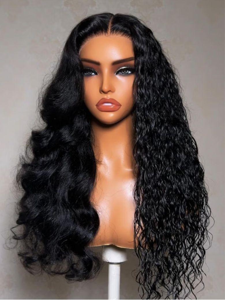 UNice Body Wave to Water Wave Wig Bye-Bye Slip™ 7×5 Lace Closure Glueless Everyday Two-In-One Wave Transformation
