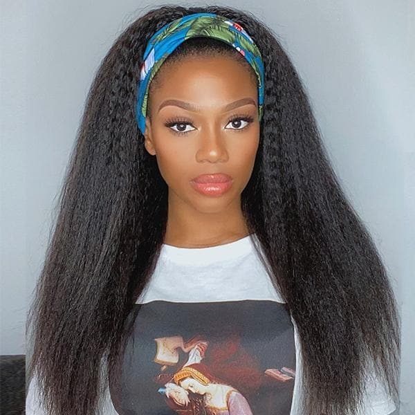 Worth I 3s Install and Go Kinky Straight No Lace Glueless Headband Wig