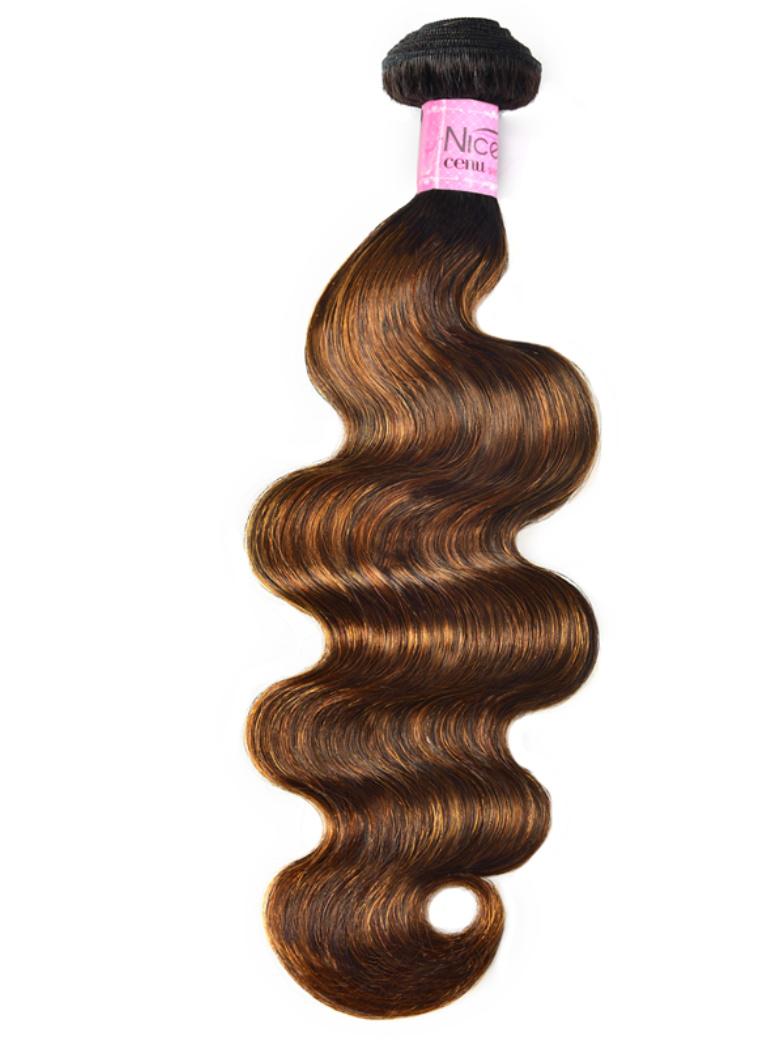 The UNice Resilient Body Wave Human Hair Weave #FB30 Super Human Hair Bundles 1 Bundle Deals image highlights Nice, ceu, brazilian body wave hair extensions and body.