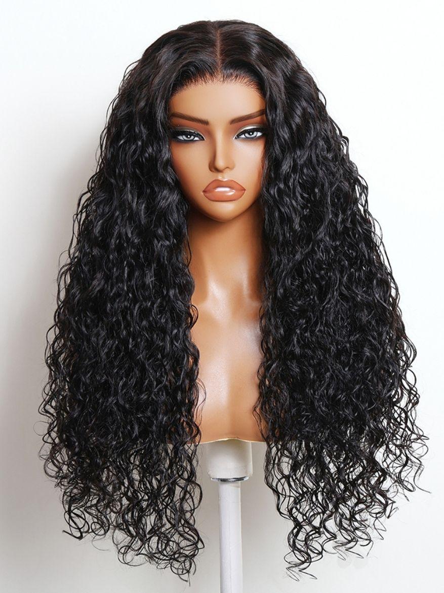 UNice Braid-Out Defined Curly Wig Bye-Bye Slip™ 7×5 Lace Closure Glueless Blend-Ready Perfect Match Effortless Beauty
