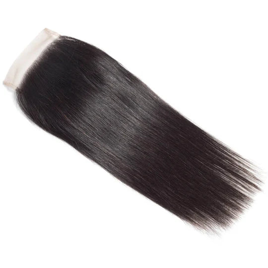 4x4 5x5 13x4 Transparent Lace Closure Straight Human Hair Closure Natural Black Hair Top Swiss Lace