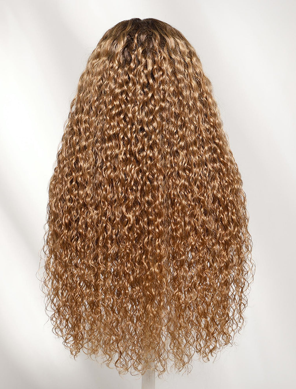 UNice Warm Honey Golden Brown Water Wave Bye-Bye Slip™ 7x5 Lace Glueless Wear and Go Wig for Beginners