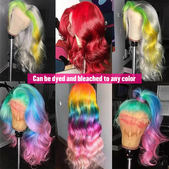 613 Blonde Body Wave Lace Front Wigs 13*4 Frontal Brazilian Human Hair