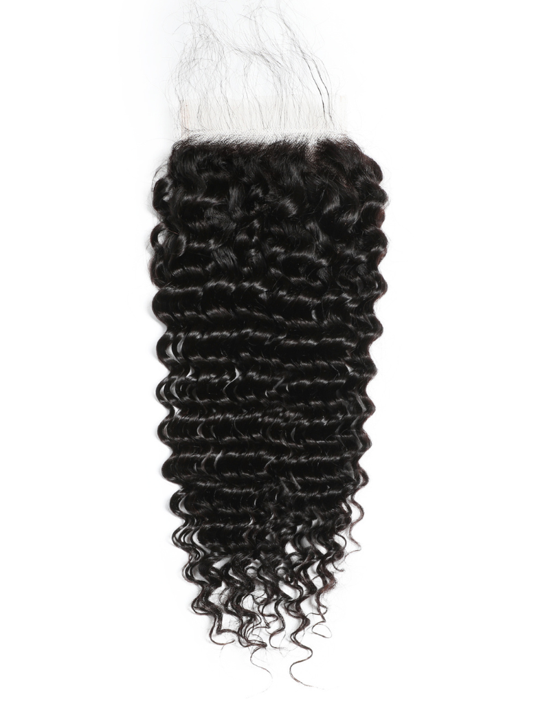 The UNice Undetectable HD Lace 5x5 Closure with 3 Deep Wave Bundles product image shows brazilian deep wave closure closure closure closure closure closure closure.