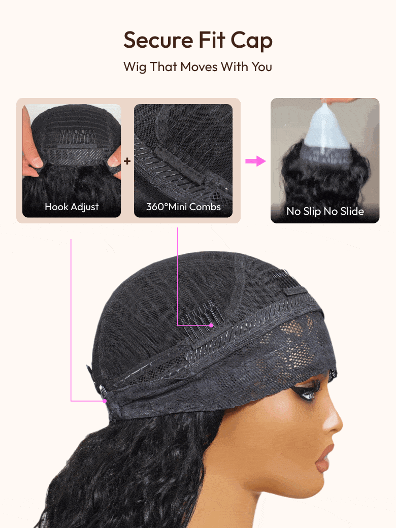[20''=$89] Low Maintenance Put On And Go Yaki Straight Headband Black To Chestnut Brown Ombre Human Hair Glueless Wig