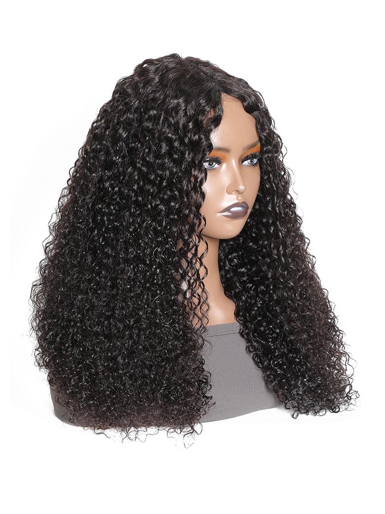 Unice 150% Density Hair Stylist Approved No Skill Needed Beginner Friendly V Part Curly Wigs For Women