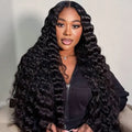 Loose Deep Wave 13x4 Frontal Lace 100% Human Hair Wig