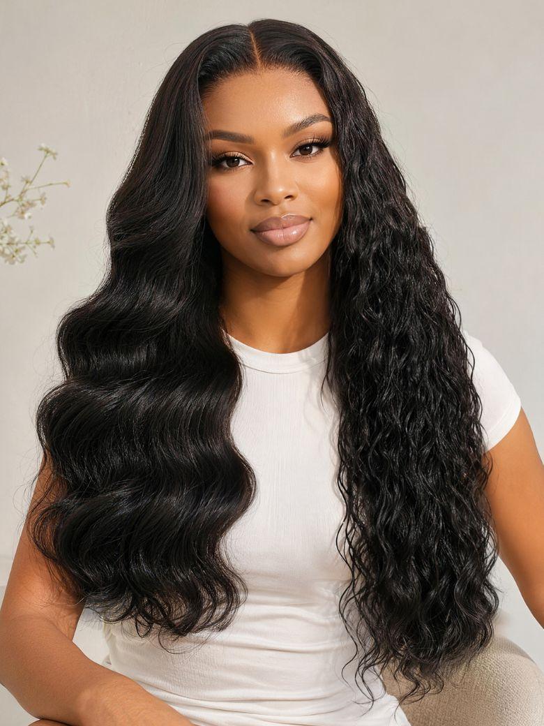 UNice Body Wave to Water Wave Wig Bye-Bye Slip™ 7×5 Lace Closure Glueless Everyday Two-In-One Wave Transformation
