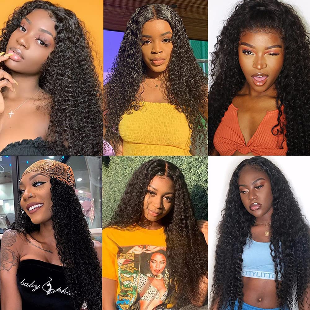 Brazilian Hair 3pcs Kinky Curly 100% Virgin Human Hair Bundles 10A