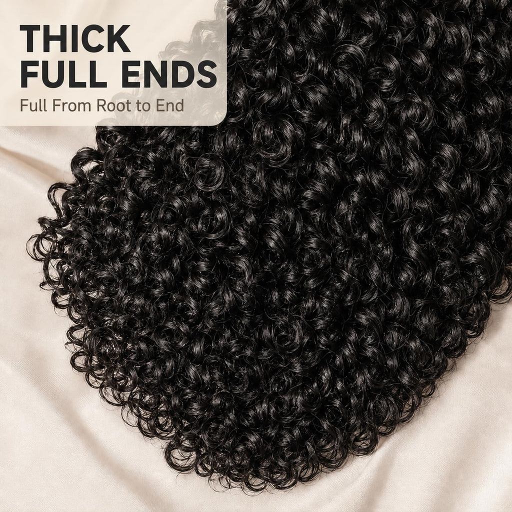 10A Jerry Curly Brazilian Hair Straight Human Hair 1/2 Bundles Virgin Human Hair Extensions Sew In Weave
