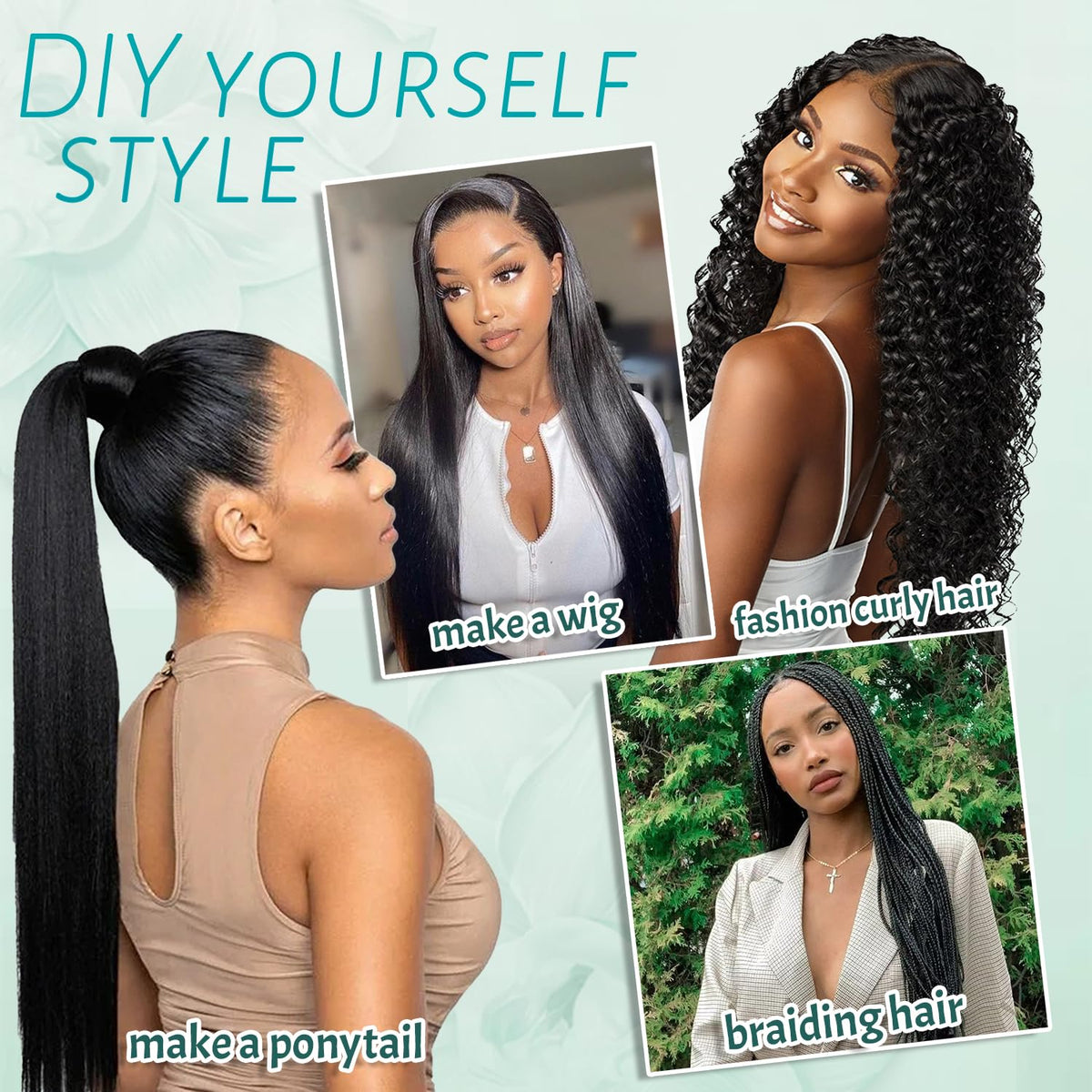 12A Straight Hair 2 Bundles Straight Virgin Human Hair Sew In Weave