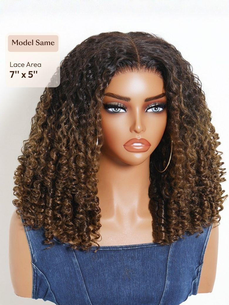 UNice Copper Auburn Blowout Bob Wig Bye-Bye Slip™ 7×5 Lace Closure Glueless Glam-Ready Rich Warm Tone Natural Finish