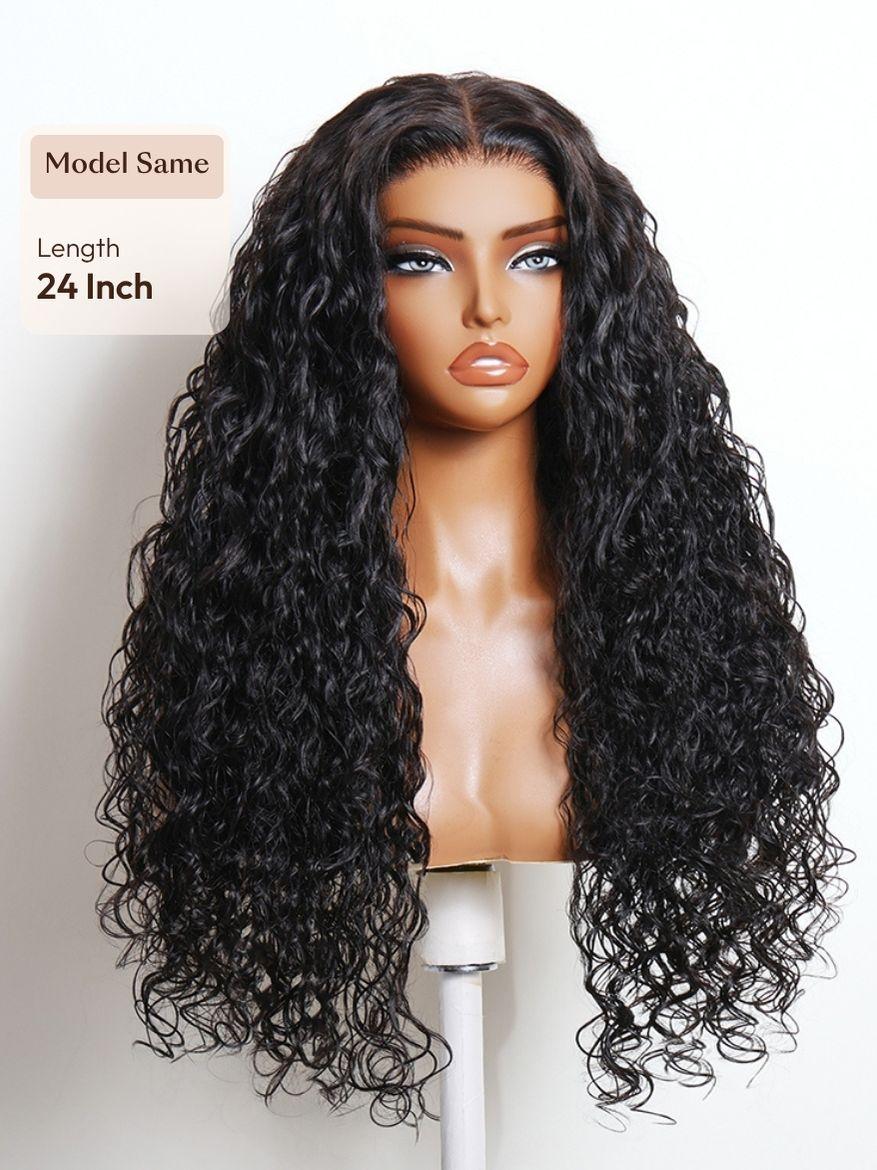 UNice Natural Deep Wave Wig Bye-Bye Slip™ 7×5 Lace Closure Glueless Everyday Easy Wear Natural Texture Effortless Styling