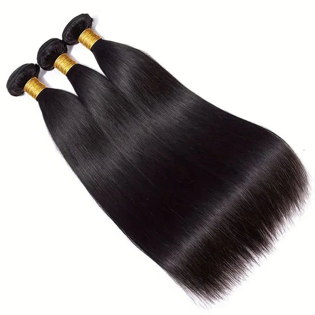 15A Brazilian Hair 3pcs Double Drawn Straight 100% Virgin Human Hair Bundles