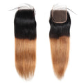 4x4 Lace Closure 1B30 Color Body Wave Human Hair Extensions