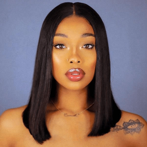 Worth I 2x6 Closure Lace Bob Wig 100% Human Hair