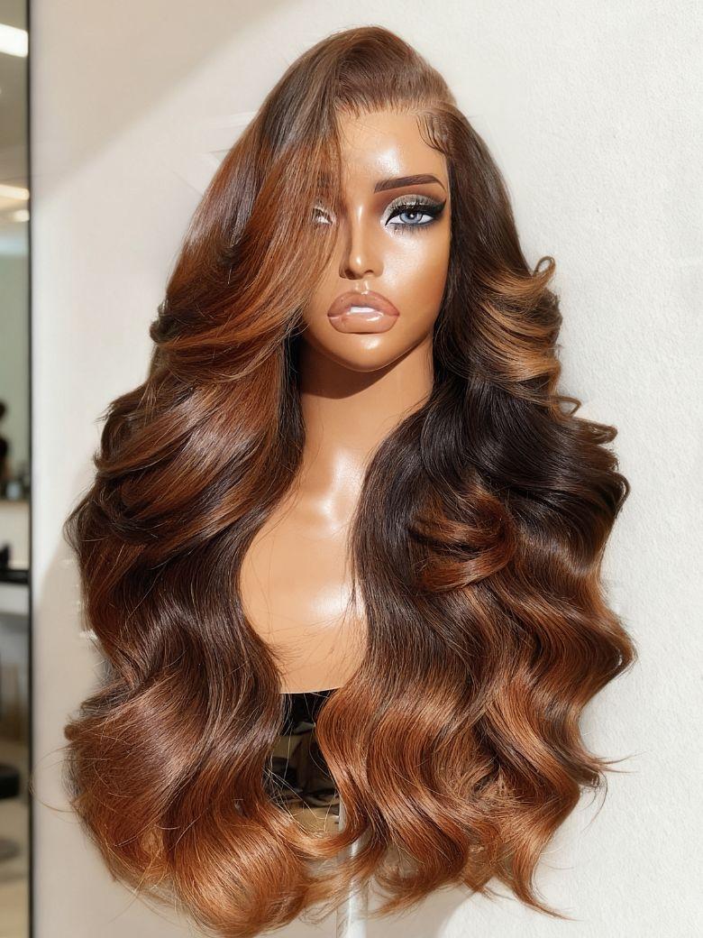 [All Wigs | 24"=$129] 13x4 Lace 200% Density Loose Wave Wig & InvisiBlend™ V Part Bouncy Water Wave Curly Wig Glueless