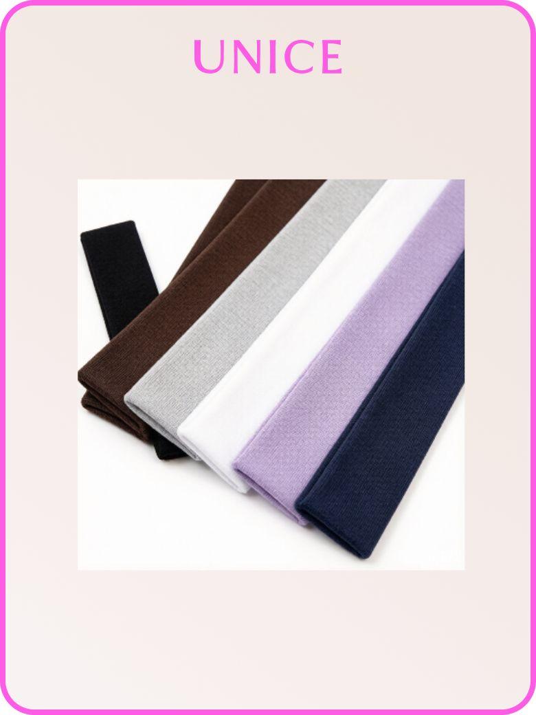 [Random Color] High-elastic blend hugs your head comfortably without slipping or sliding