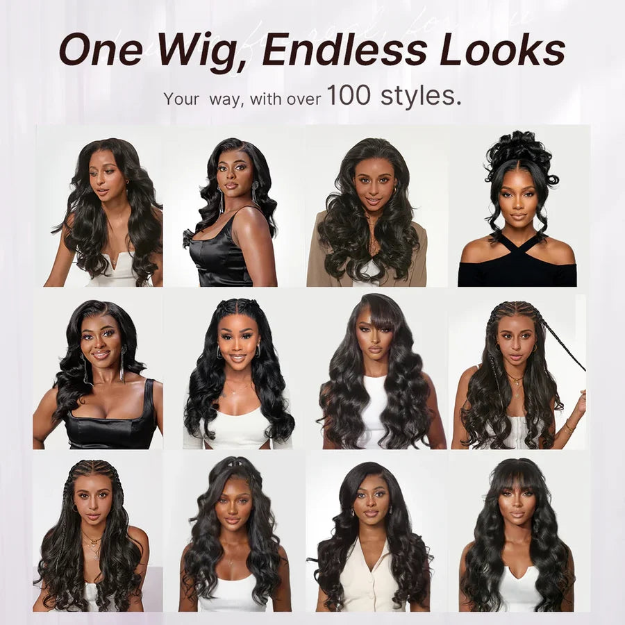 Wear Go Glueless Wig 5x5 Pre-Cut Lace Body Wave Human Hair