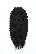 The UNice 3 Pcs/Pack Messy Curly Human Hair 3 Bundles Indian Deep Curly Texture product image shows brazilian deep wave hair and curly texture, bundle fullness.
