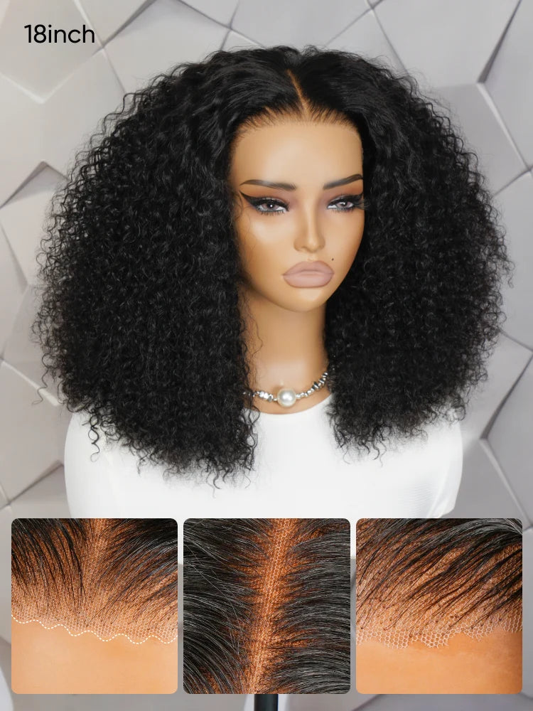 SDD Jerry Curly 13x4 Lace Frontal Wig Human Hair Flash Sale