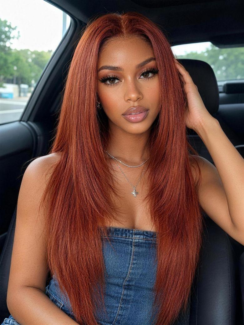UNice Mocha Brown Blonde Balayage Body Wave Wig Bye-Bye Slip™ 7×5 Lace Closure Glueless Glam-Ready Soft Waves Natural Color Blend