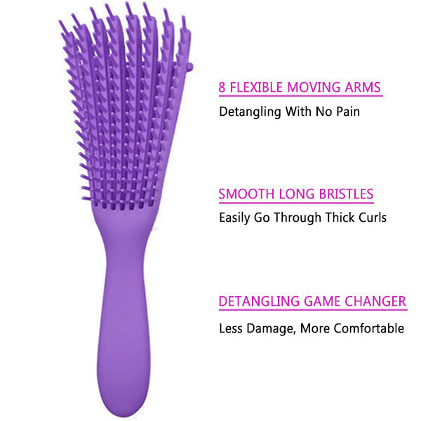 Free Gift Detangle Brush | Less Damage, More Comfortable