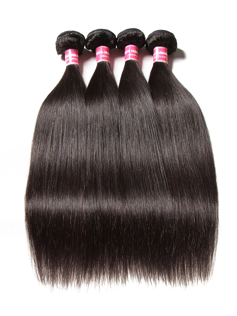 The UNice Hair Icenu Series 1 Piece Straight Human Virgin Hair product image shows brazilian virgin hair bundles and straight texture, virgin human hair quality.