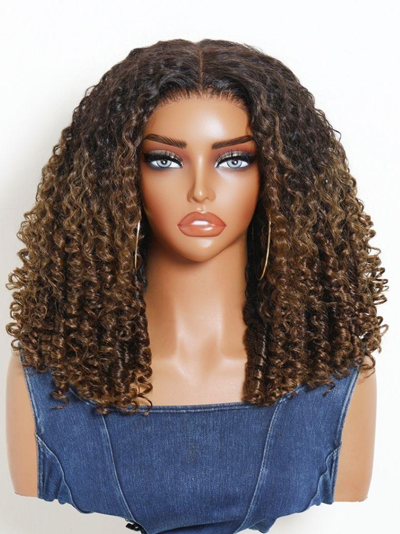 UNice Braid-Out Defined Curly Wig Bye-Bye Slip™ 7×5 Lace Closure Glueless Blend-Ready Perfect Match Effortless Beauty